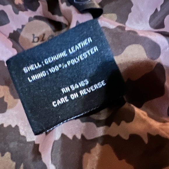 Black Rivet Red Leather Jacket - Picture 5 of 6